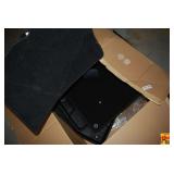 Automotive Interior Accessories Assortment Including Floor Mats and Window Visors