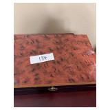 Jewelry Box Filled with Assorted Rings, Necklaces, Earrings, and Brooches
