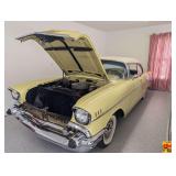 1957 Chevrolet Bel Air Hardtop; 83,588 Miles Showing