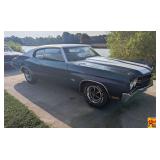 1970 Chevrolet Chevelle SS 454 Coupe, Turbo Jet 450 HP; ST 70 13637 FL2272716 TR 782 48 48 06A