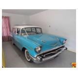 1957 Chevrolet Bel Air Nomad Station Wagon; 66,638 Miles Showing; 57-1062E, Body CL40497, Trim 660