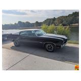 1970 Chevrolet Chevelle SS 396 Coupe, Turbo Jet 375 HP, Cowl Induction; 39,921 Miles Showing; ST 70 13637 KAN407400 TR 790 48