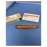 W.R. Case & Sons Cutlery Co. USA 4207 SS Mini Trapper Pocket Knife with Box