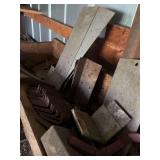 Assorted Metal Brackets and Hardware Lot