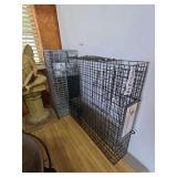 Rugged Ranch The Chipmunknator and Galvanized Live Animal Trap Lot