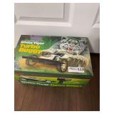 Radio Shack White Tiger Turbo Buggy RC Car Cat No 60-4038 in Original Box