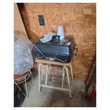 Portable Charcoal Grill with Metal Stand