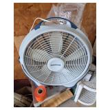 WindMachine 3-Speed Plastic Electric Floor Fan