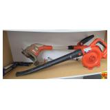 Black and Decker 20V Cordless String Trimmer and Leaf Blower Lot