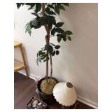Artificial Ficus Tree in Planter