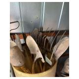 Assorted Hand Tools in Fiberglass Container