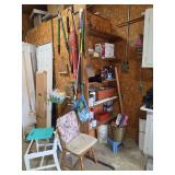 Assorted Hardware, Tools, and Workshop Supplies