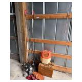 Fishing Equipment Lot with Rods, Reels, Plano Tackle Boxes, and Accessories