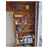Assorted Hardware, Cleaning Supplies, and Workshop Materials Lot