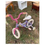 Huffy Disney Princess Childrens Bicycle with Training Wheels
