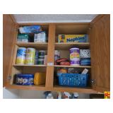 Lot of Household Cleaning Supplies, Napkins, and Utility Items