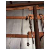 Assorted Metal Farm Tools and Hardware Lot