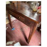 Wooden Writing Desk with Single Drawer