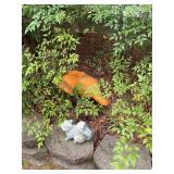 Assorted Garden Statuary and Outdoor Decor Collection