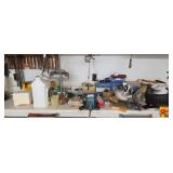 Assorted Workshop Tools, Hardware, and Storage Lot Lot 162