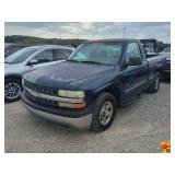 2001 Chevrolet Silverado 1500 Pick Up Truck; 317,672 miles; VIN 1GCEC14W11Z250636