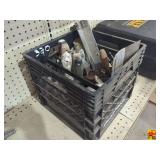 Crate Of Drywall Finishing Tools