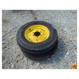 (2) Tractor Tires & Rims