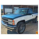 1992 Chevrolet K1500 Z71 Off Road PU Truck; 117,934 miles; VIN 1GCEK14K6NZ206816; Bill Of Sale Only