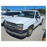 2004 Chevrolet Silverado 1500 Pick Up Truck; 163,694 miles; VIN 1GCEC14Z04Z261965 (021556)