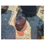 Acetylene Tank With Torch