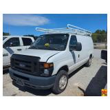 2008 Ford E-150 Van, has fuel leak, flex fuel; 131,443 miles; VIN 1FTNE14W79DA14740 (021636)