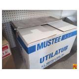 Mustee Floor Mounted Laundry Tray, Model 19F