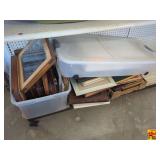 Plastic Totes With Picture Frames