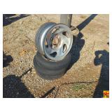 (3) 12” Rims & Tires And 16” Rim
