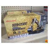 Die-Cast Remote Controlled Excavator (1:24), Model SDLM70