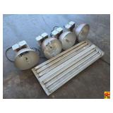 (5) Heavy-Duty High-Bay Dome Reflector Lamps
