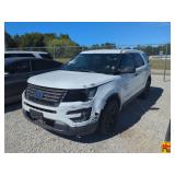 2016 Ford Police Interceptor; 129,655 miles; VIN 1FM5K8AR9GGD16361 (021841)