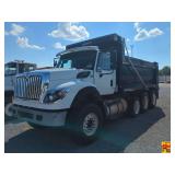 2017 International 7600 SBA 6x4 2-Ton Dump Truck; 82,870 miles; VIN 3HTGSSNT1HN655295
