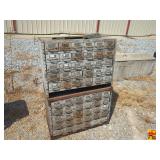 Stacked (2 parts) Parts Bins With Contents