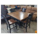 Counter-Height Dining Table With (4) Chairs