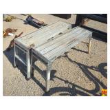 (2) Werner Foldable Benches