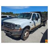 2004 Ford F-450 Super Duty Crew Cab Truck With Dump Bed, Power Stroke V8 Turbo Diesel; 113,426 miles; VIN 1FDXW46P64EC56589 (021326)