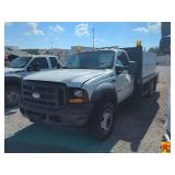 2007 Ford F-450 Super Duty 1-Ton Service Truck, power stroke turbo V8 diesel; 180,379 miles; VIN 1FDXF46P37EA13696