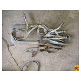 Assorted Vise-Grip Locking Pliers and Clamps Lot