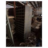 Industrial Steel Parts Bin and Storage Shelving Unit