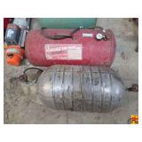 Pair of Portable Air Tanks Including Midwest Products 12 Gallon Tank