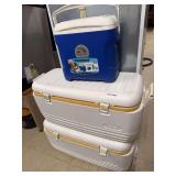 Assorted Igloo Coolers, Lot of Three