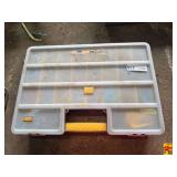 Workforce Plastic Organizer Case Filled with Assorted Electrical Terminals and Connectors