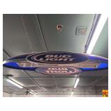 Bud Light Hanging Light-Up Beer Sign