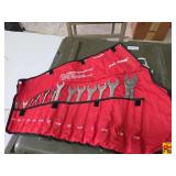 Cal-Hawk 14-Piece Drop Forged Chrome Vanadium Steel Combination Wrench Set